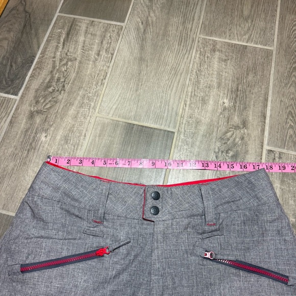 Empyre Men’s Medium Snowboard Ski Pants Red and Gray Lined 10K Waterproof - Picture 6 of 12